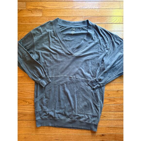 Natural Life Oversized Tunic size Small V Neck 100% Cotton - Picture 4 of 9